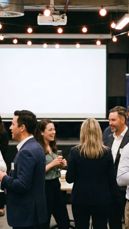 People at an event