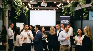People at an event